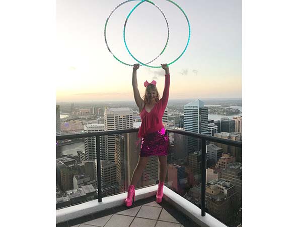 Sydney LED Hula hoopers